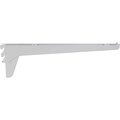 Hardware Resources 12" White Plated Heavy Duty Bracket for TRK05 Series Standards 5460-12WH